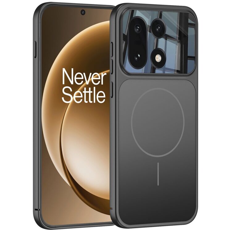 Защитный чехол GKK Magnetic Case для OnePlus 15 - Black: фото 1 из 9