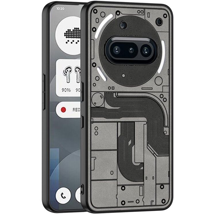 Защитный чехол GKK Matte Skin для Nothing Phone (3a) - Grey: фото 1 из 7