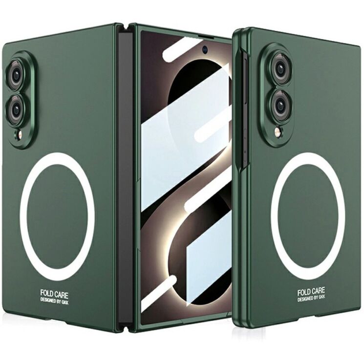 Защитный чехол GKK Super Slim MagSafe для Samsung Galaxy Fold 8 - Green (424551G) Защитный чехол GKK Super Slim MagSafe для Samsung Galaxy Fold 8 - Green: фото 1 из 7
