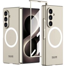Захисний чохол GKK Super Slim MagSafe для Samsung Galaxy Fold 8 Ultra - Titanium Grey: фото 1 з 13