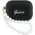 Захисний чохол Guess Glitter Pearl Strap для AirPods Pro 3 (GUAP3GLGPSK) - Black: фото 1 з 5