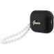 Защитный чехол Guess Glitter Pearl Strap для AirPods Pro 3 (GUAP3GLGPSK) - Black (390167B). Фото 3 из 5