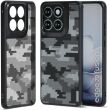 Защитный чехол IBMRS Military для Motorola Edge 70 Fusion - Grid Camouflage (409545GC)