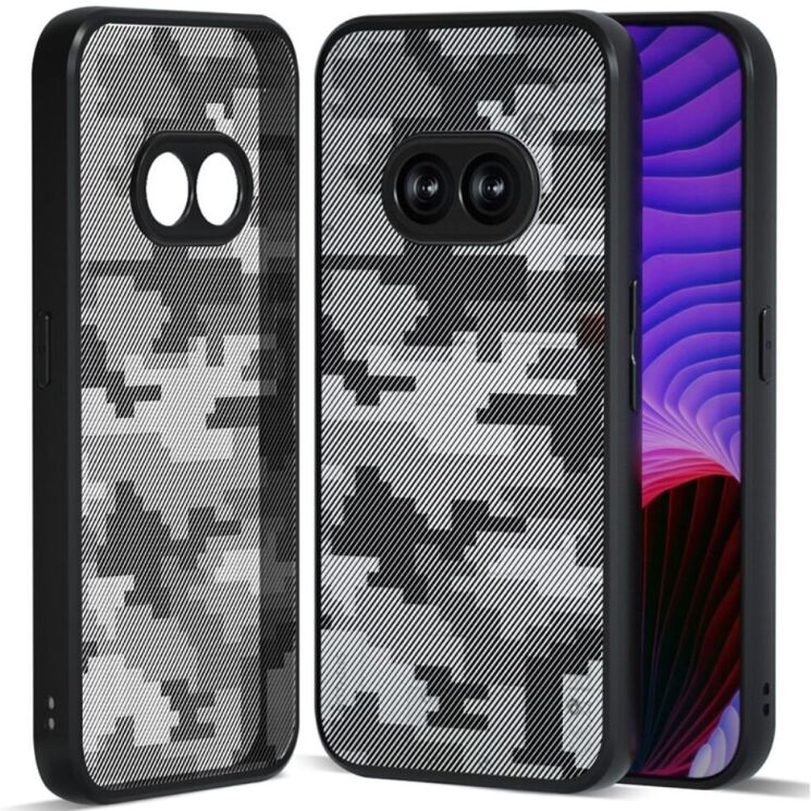 Защитный чехол IBMRS Military для Nothing Phone (2a) / Phone (2a) Plus - Grid Camouflage: фото 1 из 5