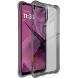 Захисний чохол IMAK Airbag MAX Case для Motorola Moto G55 - Transparent Black (366106H). Фото 1 з 11