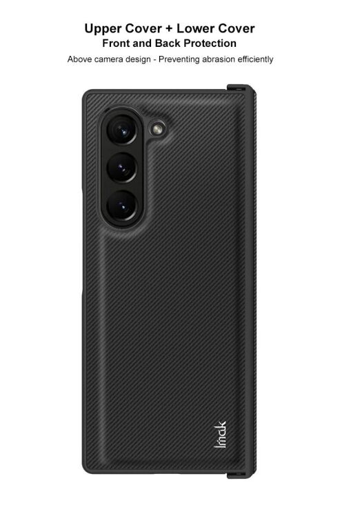 Защитный чехол IMAK Ruiyi Series (FF) для Samsung Galaxy Fold 6 - Black: фото 10 из 12