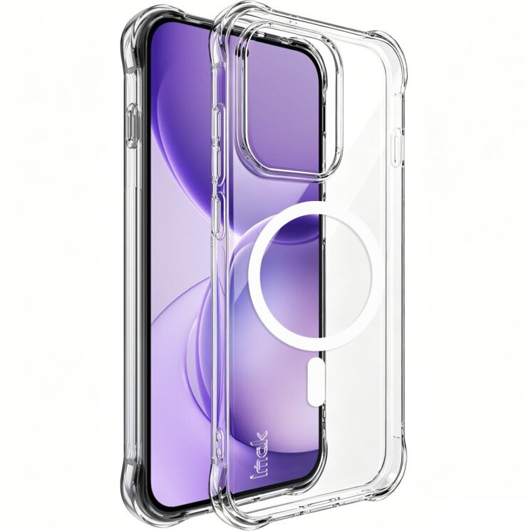 Защитный чехол IMAK Space Shield MagSafe для OPPO Reno 16 / 16 Pro - Transparent (413208T) Защитный чехол IMAK Space Shield MagSafe для OPPO Reno 16 / 16 Pro - Transparent: фото 1 из 11