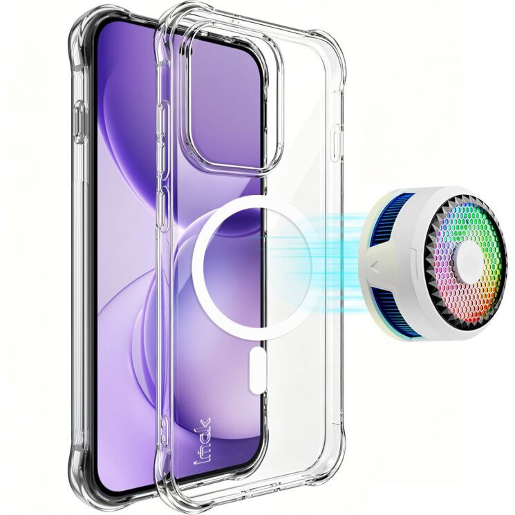 Защитный чехол IMAK Space Shield MagSafe для OPPO Reno 16 / 16 Pro - Transparent (413208T) Защитный чехол IMAK Space Shield MagSafe для OPPO Reno 16 / 16 Pro - Transparent: фото 2 из 11