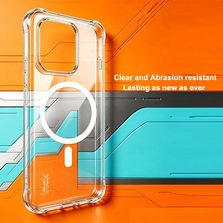 Защитный чехол IMAK Space Shield MagSafe для OPPO Reno 16 / 16 Pro - Transparent (413208T) Защитный чехол IMAK Space Shield MagSafe для OPPO Reno 16 / 16 Pro - Transparent: фото 5 из 11
