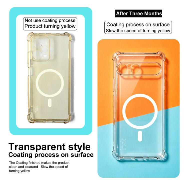Защитный чехол IMAK Space Shield MagSafe для OPPO Reno 16 / 16 Pro - Transparent (413208T) Защитный чехол IMAK Space Shield MagSafe для OPPO Reno 16 / 16 Pro - Transparent: фото 11 из 11