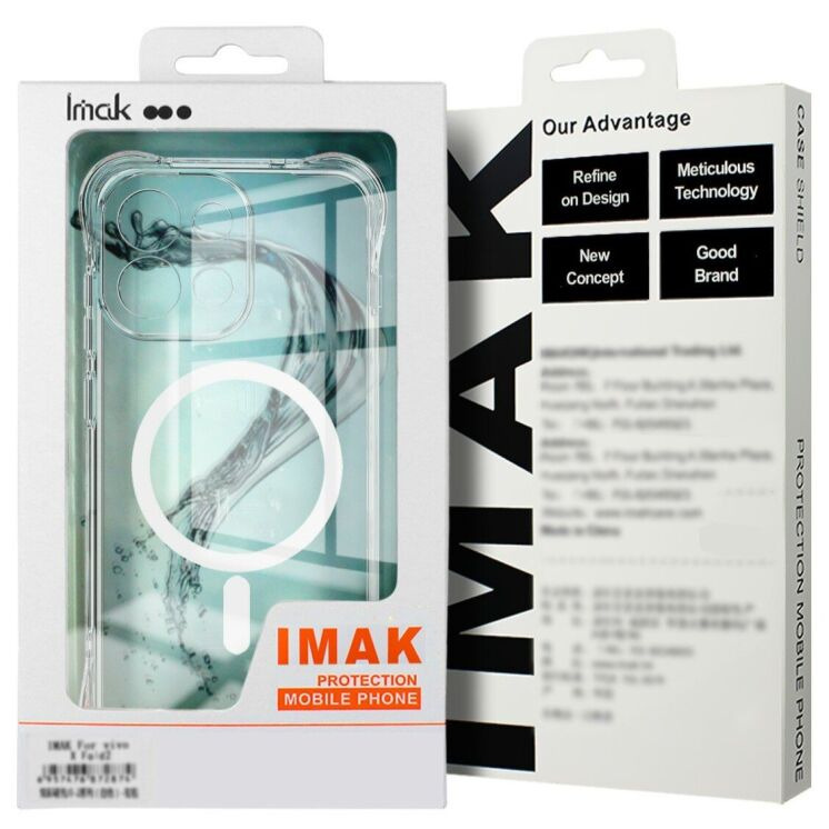 Защитный чехол IMAK Space Shield MagSafe для Xiaomi Poco X8 Pro - Transparent (409048T) Защитный чехол IMAK Space Shield MagSafe для Xiaomi Poco X8 Pro - Transparent: фото 10 из 10