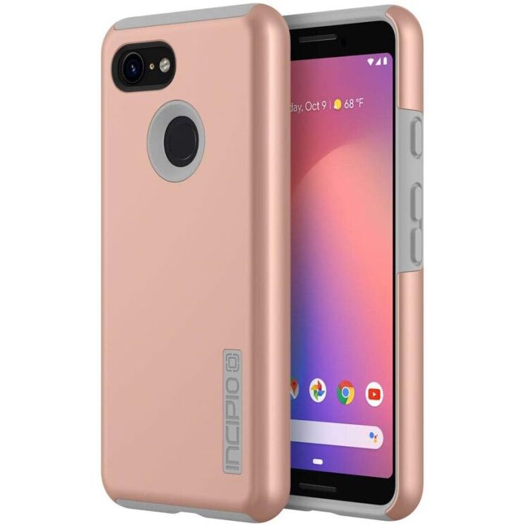 Защитный чехол Incipio Dualpro для Google Pixel 3 - Rose Gold: фото 1 из 7