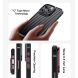 Захисний чохол IPAKY Carbon Fiber для Apple iPhone 15 - Black (329556B). Фото 8 з 10