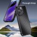 Захисний чохол IPAKY Carbon Fiber для Apple iPhone 15 - Black (329556B). Фото 2 з 10