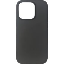 Защитный чехол Just Must Candy Silicone Back Cover для iPhone 14 Pro Max (6973297907281) - Black: фото 1 из 2