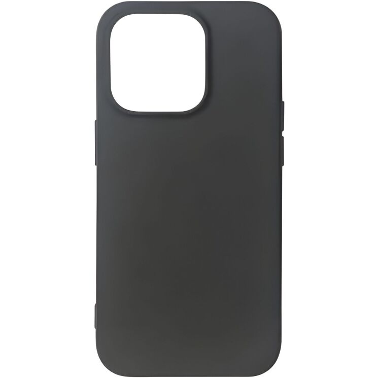 Защитный чехол Just Must Candy Silicone Back Cover для iPhone 14 Pro Max (6973297907281) - Black: фото 1 из 2