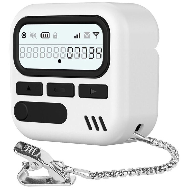 Защитный чехол KALEBOL Retro Design для Apple AirPods 4 - White: фото 1 из 11