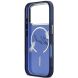 Защитный чехол Karl Lagerfeld IML Choupettes Karl Script Logo MagSafe для iPhone 17 Pro (KLHMP17L5HKSCAB) - Blue (422728L). Фото 7 из 8