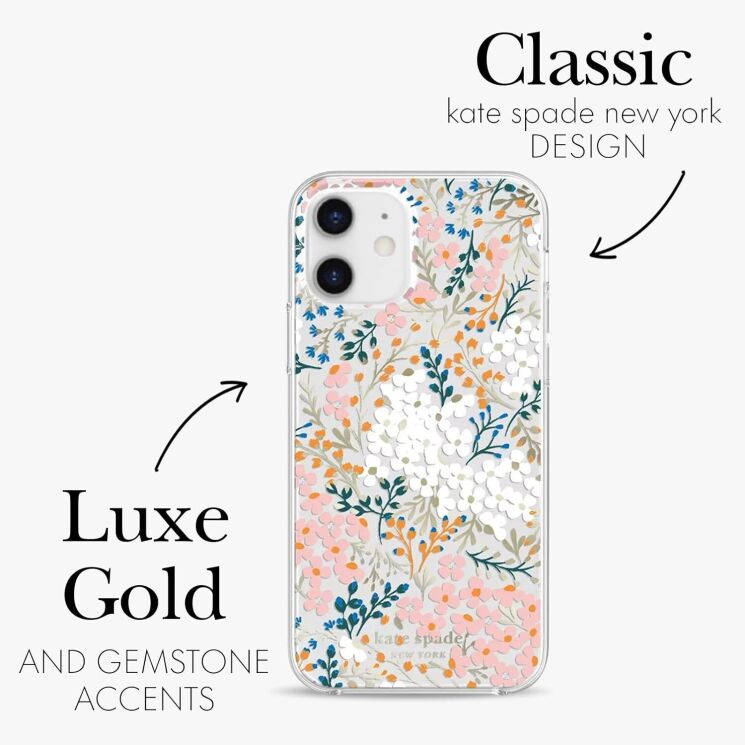 Защитный чехол Kate Spade NY Protective Hardshell для Apple iPhone 11 - Multi Floral: фото 5 из 5