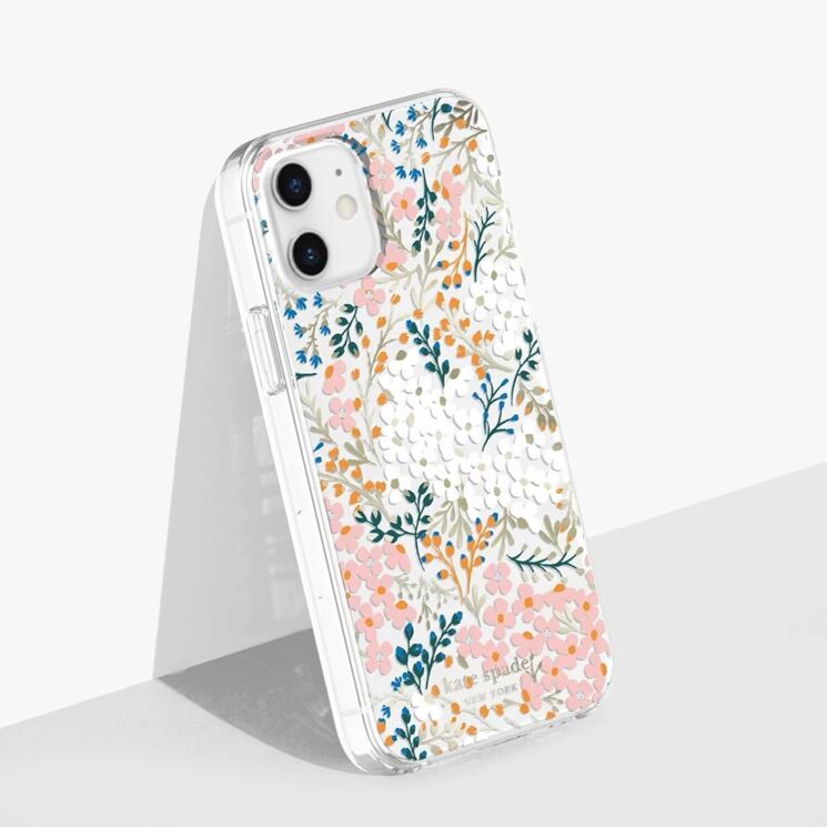 Защитный чехол Kate Spade NY Protective Hardshell для Apple iPhone 11 - Multi Floral: фото 4 из 5