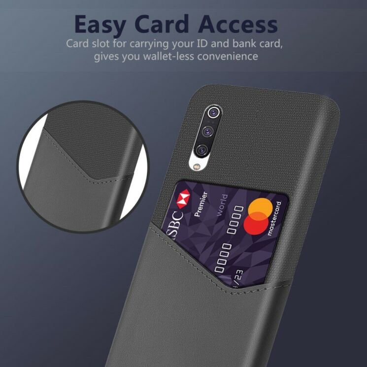 Захисний чохол KSQ Business Pocket для Xiaomi Mi CC9e / A3 - Grey: фото 4 з 4