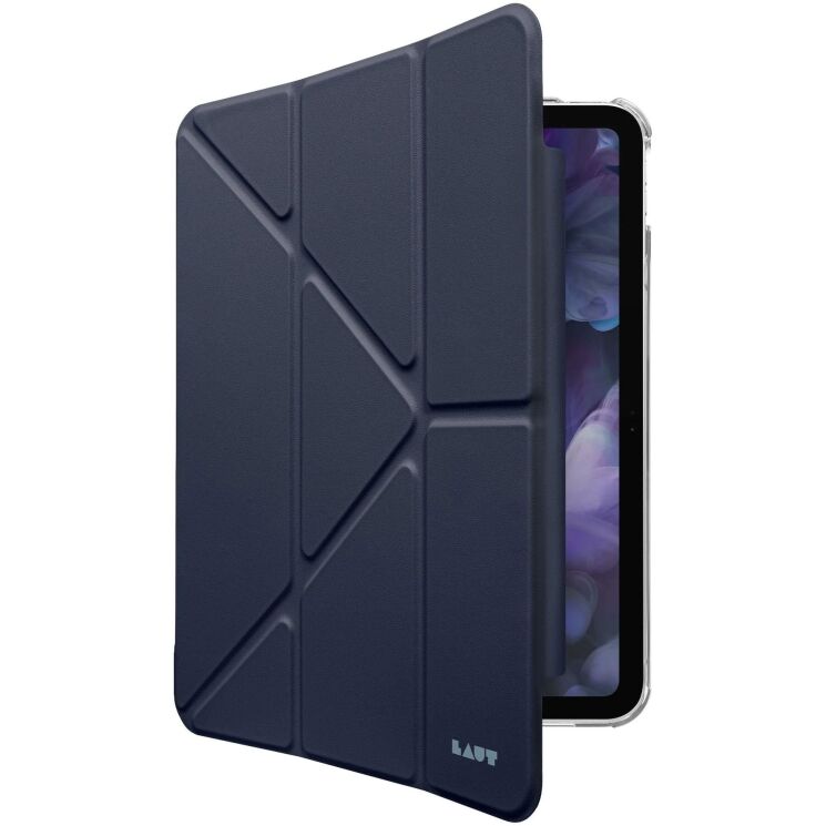 Защитный чехол Laut HUEX FOLIO для Apple iPad Air 11 M3/M2 (2025/2024) / Air 4 / 5 10.9 (2020/2022) / Pro 11 (2020/2021/2022) - Navy: фото 2 из 7