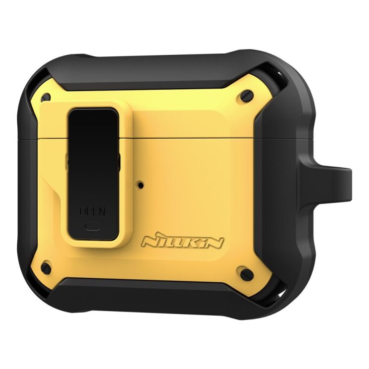 Захисний чохол NILLKIN Bounce Case для Apple AirPods Pro - Yellow: фото 2 з 18