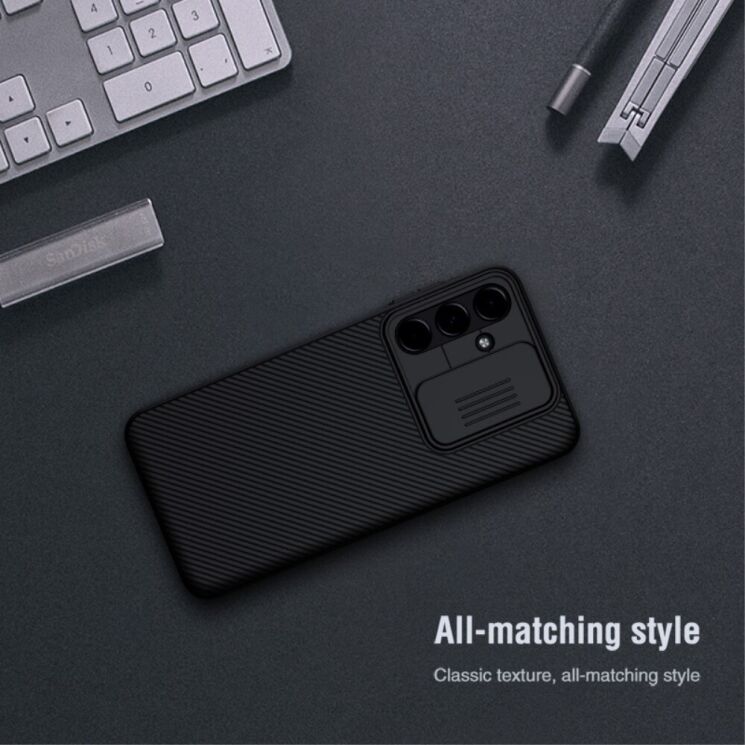 Захисний чохол NILLKIN CamShield Case для Samsung Galaxy A16 (A165) - Black: фото 15 з 18