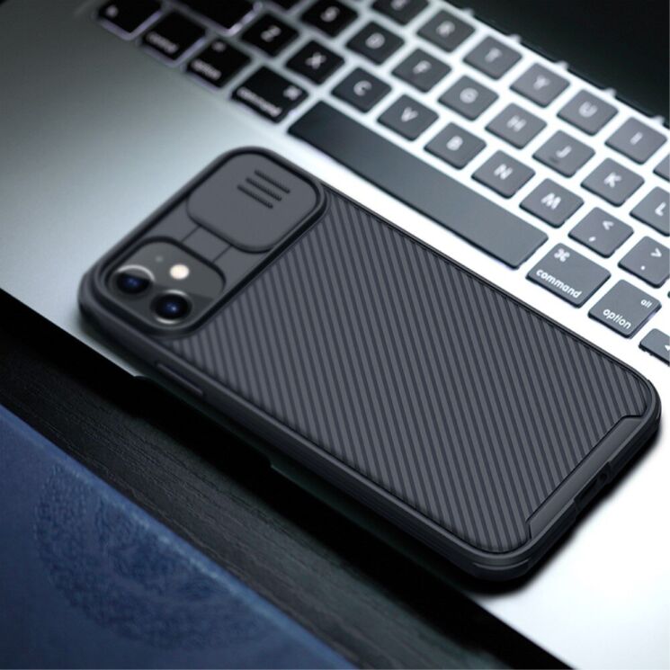 Защитный чехол NILLKIN CamShield Pro для Apple iPhone 11 - Black: фото 14 из 16
