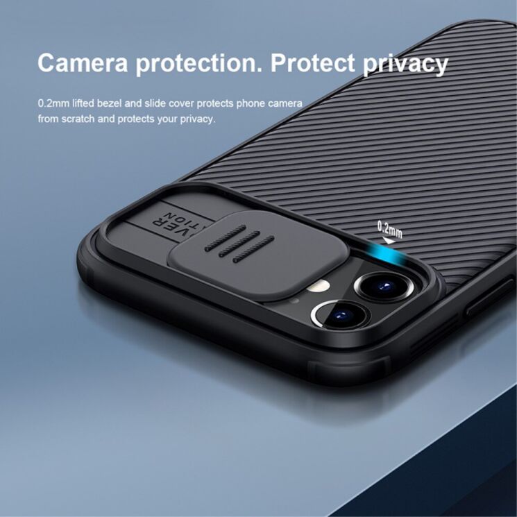 Защитный чехол NILLKIN CamShield Pro для Apple iPhone 11 - Black: фото 6 из 16