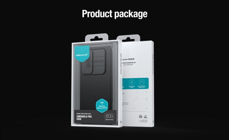 Защитный чехол NILLKIN CamShield Pro для Samsung Galaxy S24 FE (S721) - Black: фото 20 из 20