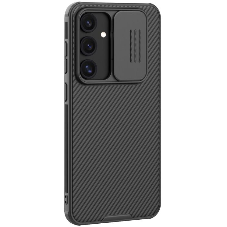 Защитный чехол NILLKIN CamShield Pro для Samsung Galaxy S24 FE (S721) - Black: фото 3 из 20