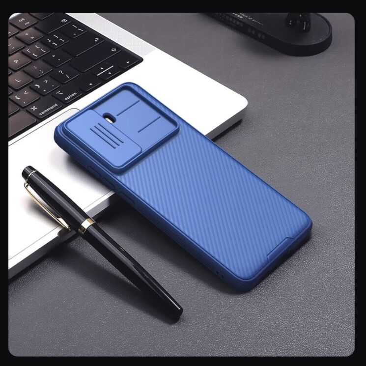 Защитный чехол NILLKIN CamShield Pro для Xiaomi Poco X7 Pro - Black: фото 16 из 17