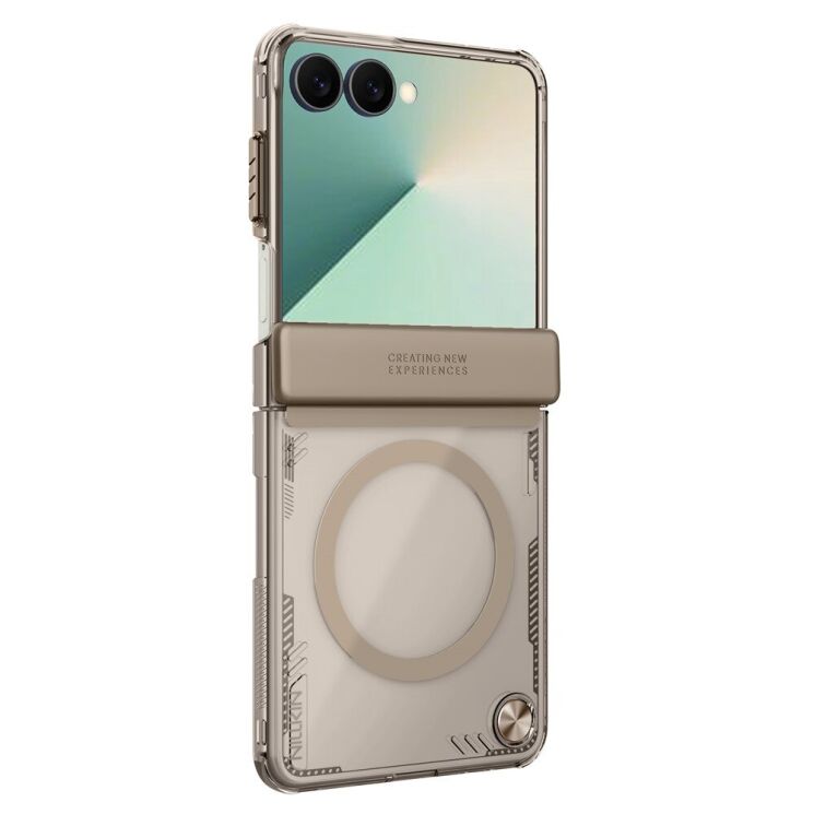 Захисний чохол NILLKIN Iceblade Magnetic (FF) для Samsung Galaxy Flip 7 - Gold: фото 1 з 9