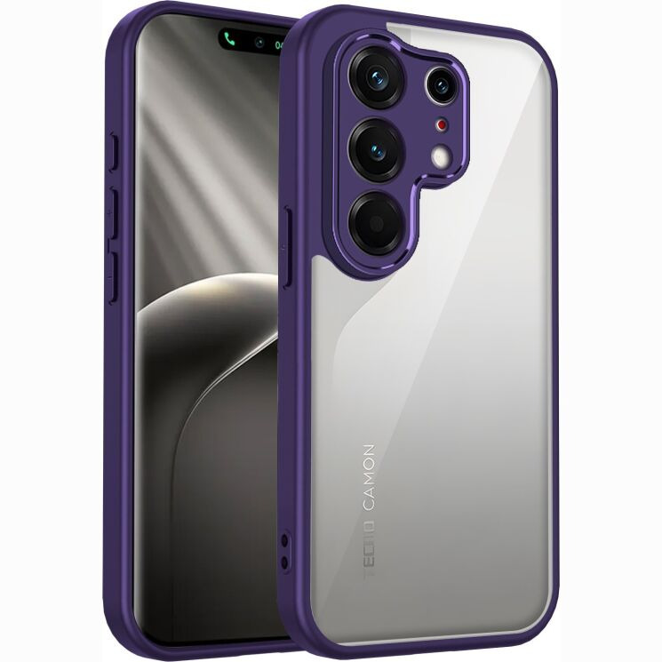 Защитный чехол Reframe Clear Bound для TECNO Camon 50 - Purple: фото 1 из 5