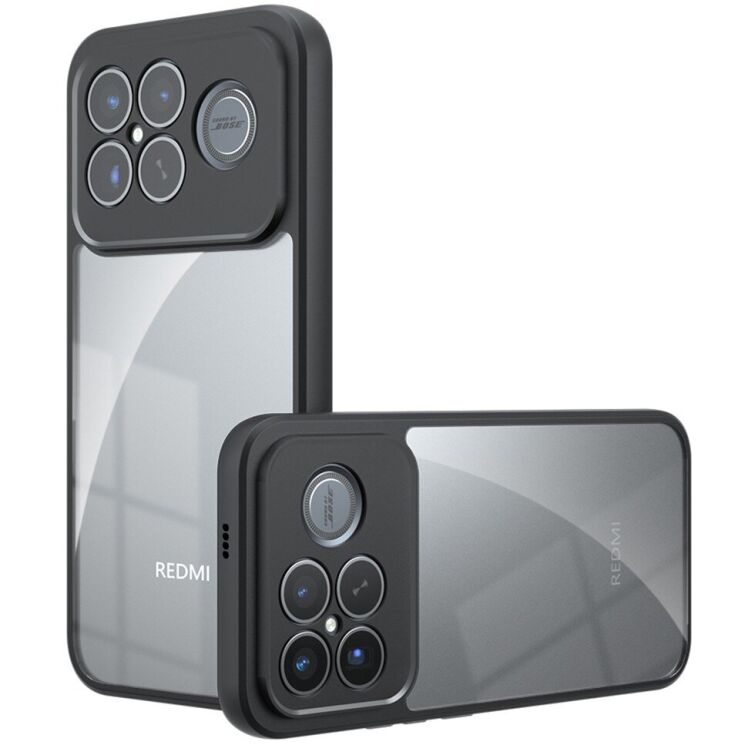 Защитный чехол Reframe Clear Bound для Xiaomi Poco F8 Ultra - Black: фото 1 из 5