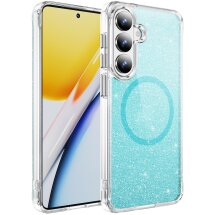 Защитный чехол Reframe Glitter Magnetic Case для Samsung Galaxy S26 (S942) - Blue: фото 1 из 9