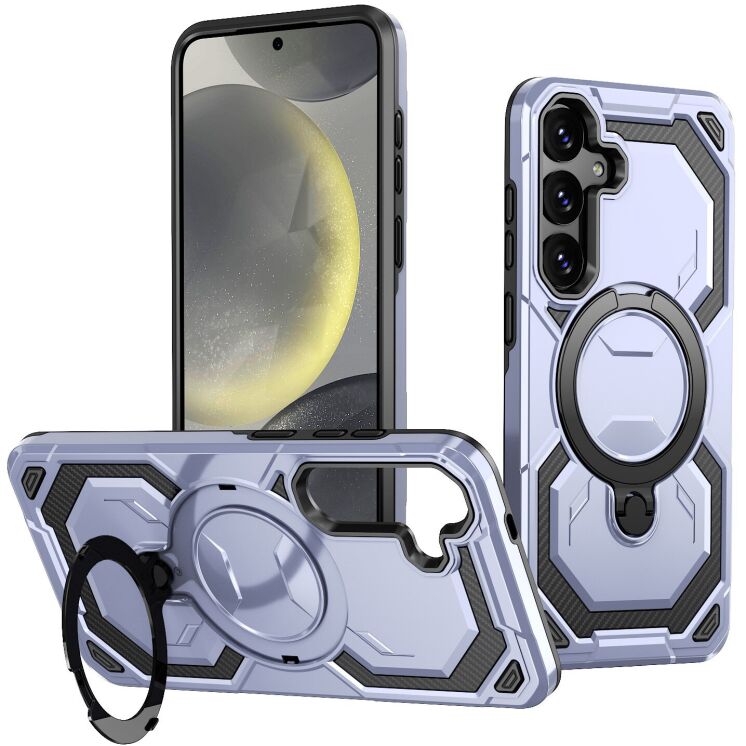 Защитный чехол Reframe Hybrid Magnetic для Samsung Galaxy S24 (S921) - Baby Blue: фото 1 из 7