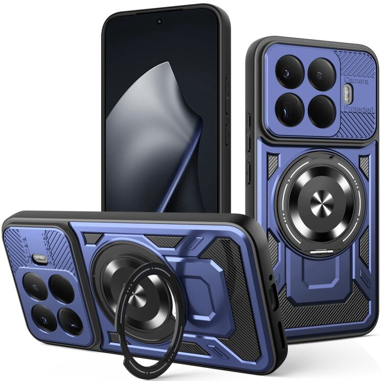 Защитный чехол Reframe Rotation Magnetic для Xiaomi 15T Pro - Sapphire: фото 1 из 10