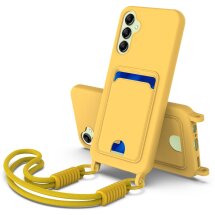 Захисний чохол Reframe Silicone Holder для Samsung Galaxy A16 (A165) - Yellow: фото 1 з 7