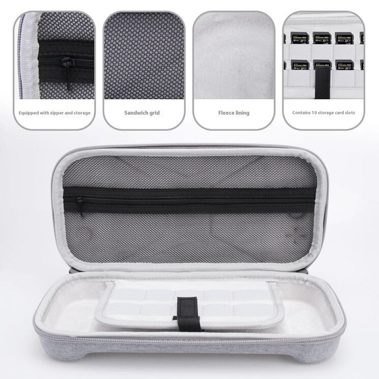 Защитный чехол Reframe Storage Bag для Nintendo Switch 2 - Gray: фото 7 из 8