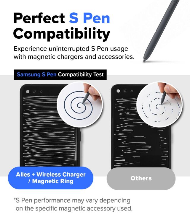 Защитный чехол Ringke Alles Magnetic (FP) для Samsung Galaxy S26 Ultra (S948) 8800328816053 - Black: фото 8 из 17