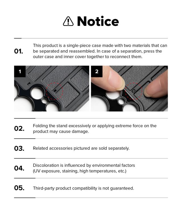 Защитный чехол Ringke Alles Magnetic (FP) для Samsung Galaxy S26 Ultra (S948) 8800328816053 - Black: фото 12 из 17