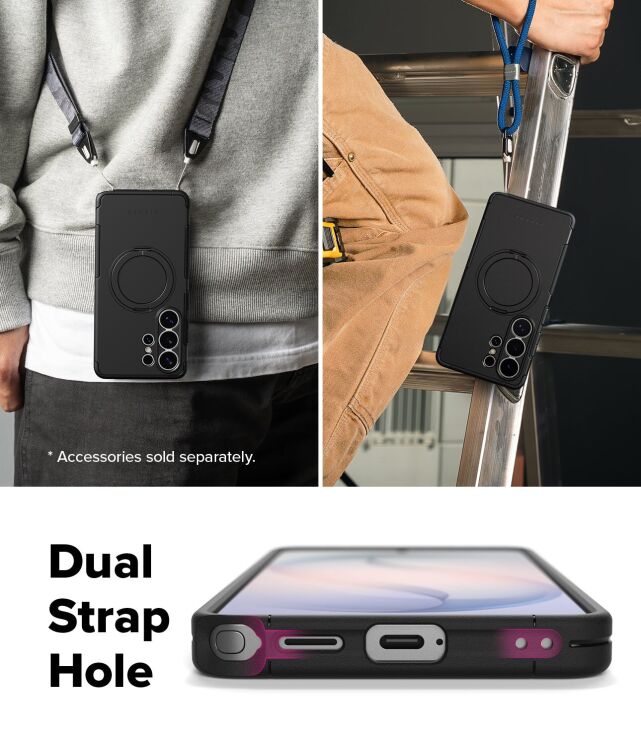 Защитный чехол Ringke Alles Magnetic (FP) для Samsung Galaxy S26 Ultra (S948) 8800328816053 - Black: фото 10 из 17