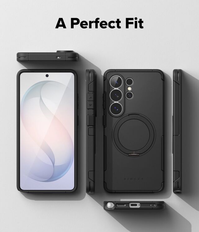 Защитный чехол Ringke Alles Magnetic (FP) для Samsung Galaxy S26 Ultra (S948) 8800328816053 - Black: фото 9 из 17