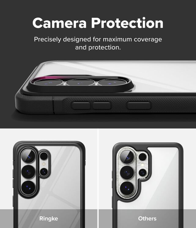 Защитный чехол Ringke Fusion Bold для Samsung Galaxy S26 Ultra (S948) 8800328814547 - Black: фото 11 из 16