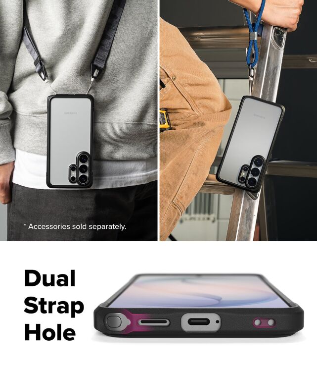 Защитный чехол Ringke Fusion Bold для Samsung Galaxy S26 Ultra (S948) 8800328814547 - Black: фото 13 из 16