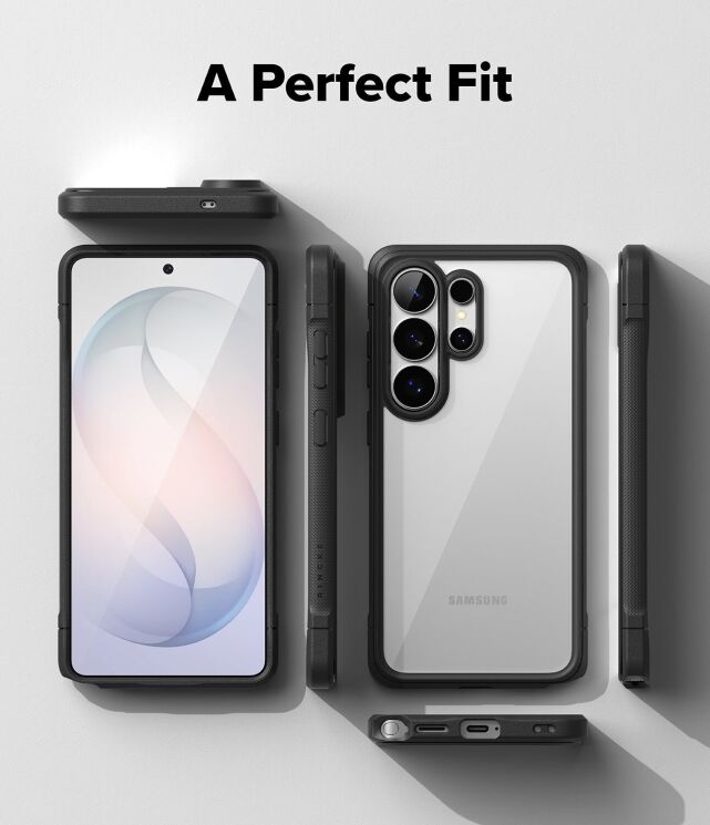 Защитный чехол Ringke Fusion Bold для Samsung Galaxy S26 Ultra (S948) 8800328814547 - Black: фото 12 из 16