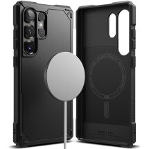 Защитный чехол Ringke Rugged Gear Magnetic для Samsung Galaxy S25 Ultra (S938) 8800274969414 - Black: фото 1 из 19