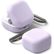 Захисний чохол Ringke Silicone Case для Samsung Galaxy Buds 4 / Buds 4 Pro (8800328816794) - Light Purple: фото 1 з 14